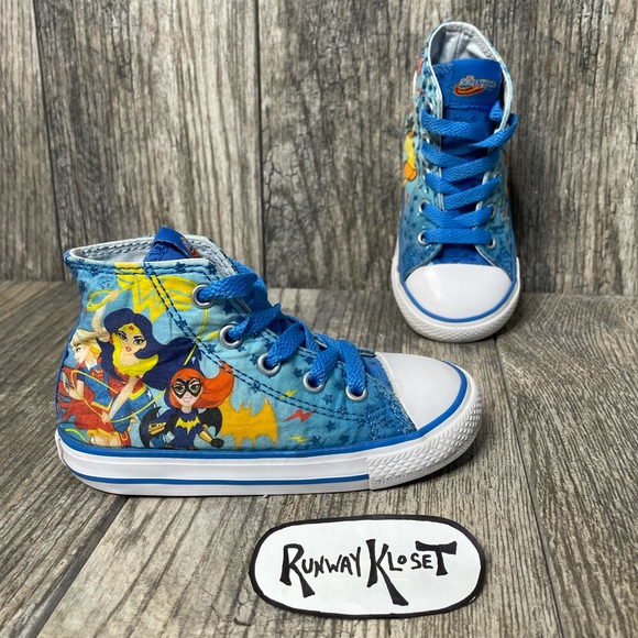 Converse Other - CONVERSE ALL-STAR DC Superhero Girls Sneakers 8
